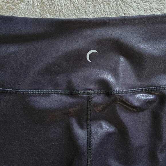 Zyia Active Black Metallic Ombre Light n Tight Hi-Rise 7/8 Legging size 14-16 - Picture 7 of 11